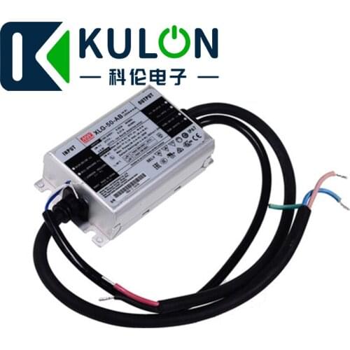 MEANWELL XLG-50-A 50W 1A 57V constant power mode AC/DC LED Driver Built-in active PFC function with led Chip