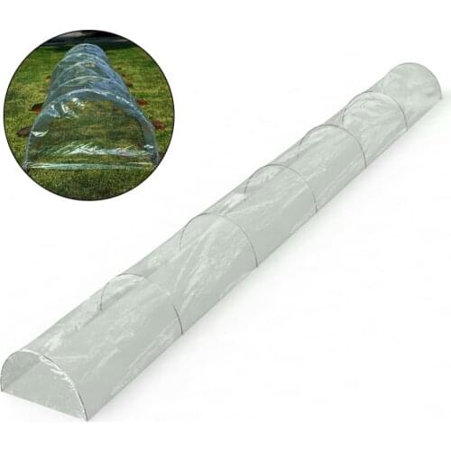 Tunnel Greenhouse Antifreeze Shed A Light And Tall Mini For Plant Covering Support Shelf 5M Plastic Keep Warm Garden Greenhouses