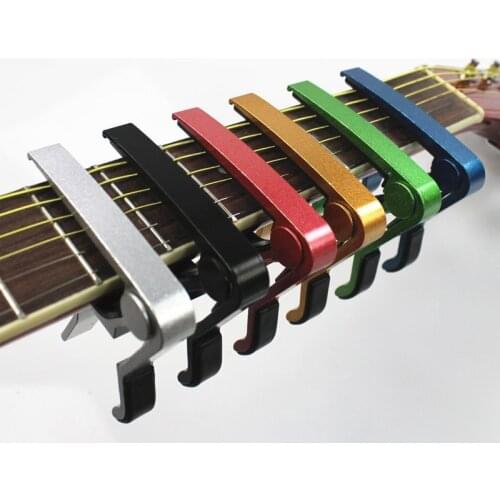 Universal Capo Guitar Accessories Aluminium Alloy Metal Acoustic Classic Guitar Capo For Guitar Parts & Accessories