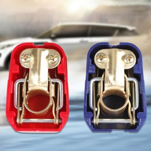 50% HOT SALES 2Pcs Universal Motor Battery Terminal Quick Connector Removable Switch Clip
