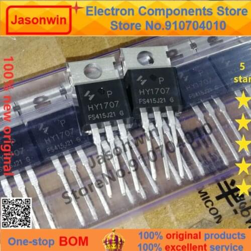 100% nuevo 50 unids/lote original MOSFET HY1707P 80A75V HY1707 TO-220 Transistor