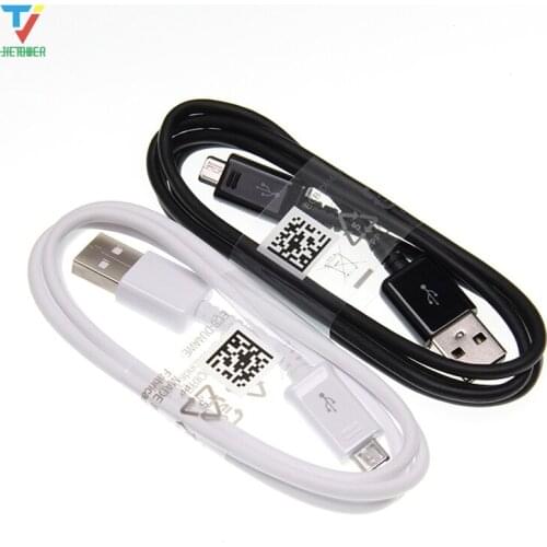 100pcs/lot High Quality 1M White Black Micro USB Charger Cable Data Sync Fast Charging for Samsung S4 wholesale cheap