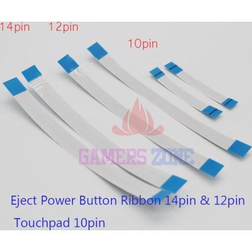 For Sony PS4 Controller 12 PIN 14pin Power Button Ribbon cable & 10Ppin Touch pad Flex Ribbon Cable