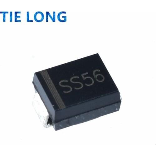 50pcs/lot Diode SS56 SMB SCHOTTKY DIODE 5A 60V