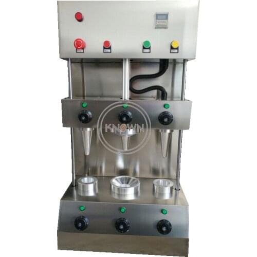 Automatic Sweet Handheld Pizza Cone Maker Ice Cream Cone Mmoulding Machine for Sale
