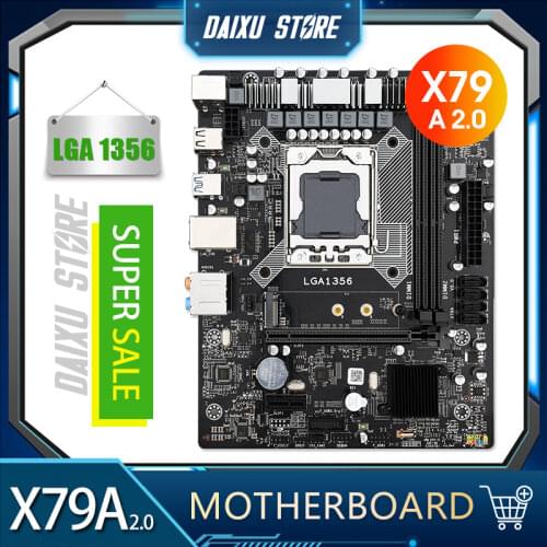 X79A motherboard LGA 1356 support REG ECC server memory Support LGA1356 xeon E5 processor