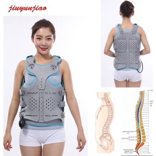 Inflatable Thoracolumbar Orthosis Adjustable Lumbar Spine After Fixation Brace Bracket Thoracic Compression Fracture Support