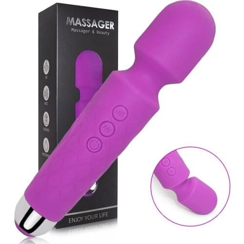 AV Stick Vibrator Powerful Magic Wand Sex Toys For Woman Clitoris Stimulator G Spot Vibrating Female Adults Sex Toys Shop