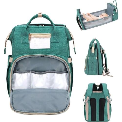 Large Capacity Diaper Bag Backpack Multifunctional Baby Bed Bags Maternity Nursing Handbag Stroller Bag Insulation Nursing