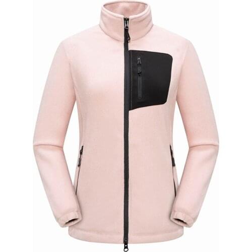 Winter Womens Jacket Windbreaker Outdoor Women Fleece Warm Jacket Mountaineering Skiing Fleece Jacket Womens Windstopper Coat