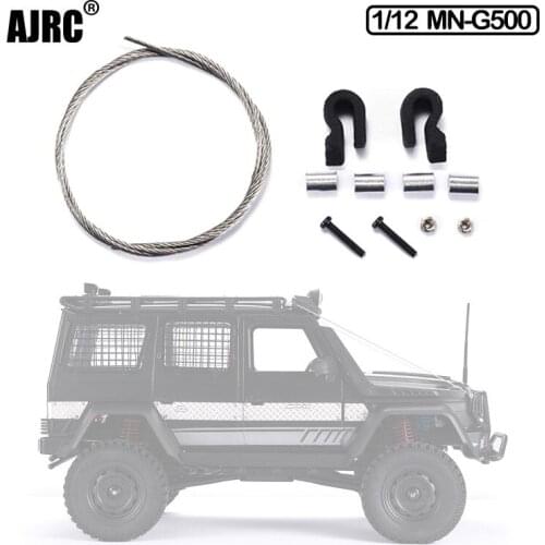 1:12 Mn-g500 Car Head Through Steel Cable Car Head Rope 1/12 remote control car parts