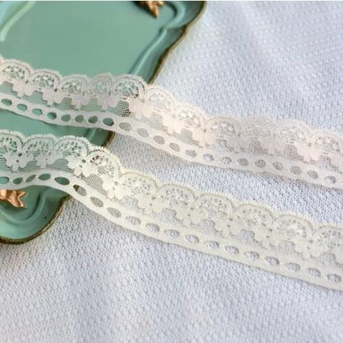 5 Meters/lot Width 3.3cm Apparel Sewing Crafts Embroidered Lace Trim Decorative Lace Fabric Ribbon Handmade Accessories