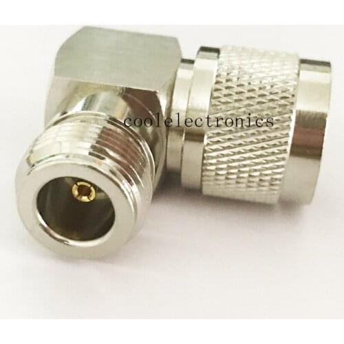 5pcs Right Angle N Female jack to N Male 90 Degree Plug RF adapter Coax Cable connector