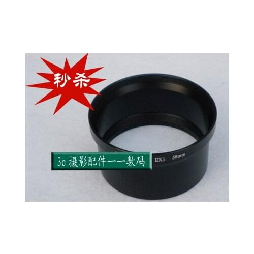 58mm 58 mm filter mount Lens Adapter Tube Ring for Samsung EX1 EX-1 TL-500