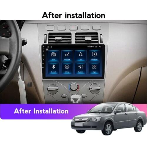 6+128GB Android 10 4G Net Car Radio Multimedia Video Player For Chery Fora A5 A21 Cowin 3 A21 Navigation GPS Video Output DSP BT