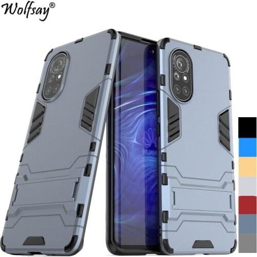 Wolfsay For Cover Huawei Nova 2 Case 5.0" Shockproof Robot Armor Slim Silicone Phone Cover For Huawei Nova 2 Cover Fundas Coque
