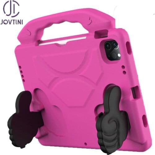 Case For iPad Air 2020/Air 4 Cover Non-toxic EVA Thumbs Kids Full body Shockproof Tablets Funda For iPad Pro 11 2020 2018 Coque