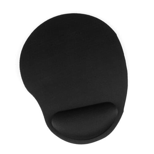 Black Wrist Rest Mouse Pad Mice Pad Mat Mousepad For PC Optical Mouse