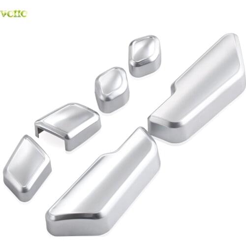 Chrome Seat Adjust Switch For Mercedes-Benz W204 W212 W246 W218 X204 X166 C E B CLS GLK GL Class Door Adjustment Button Styling