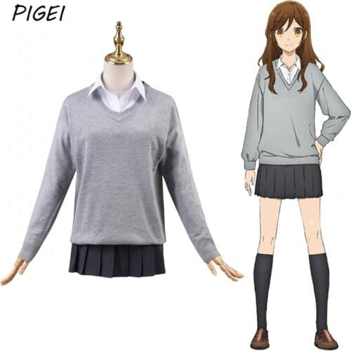 Anime Hori san to Miyamura kun Horimiya Miyamura Izumi Hori Kyoko Cosplay Costumes Girls Sailor Suits Women Jk School Uniforms