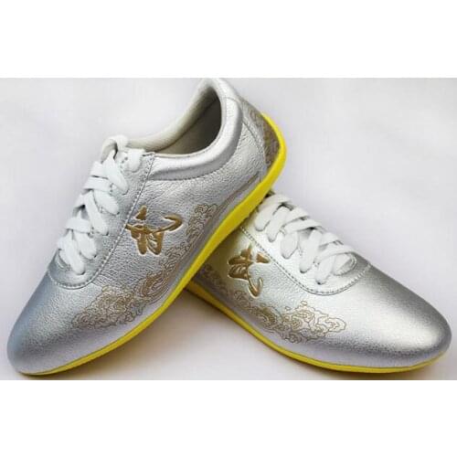 5color silver/gold kids&adult kung fu martial arts shoes wushu tai chi wu word competition sneakers exercises athletic shoes