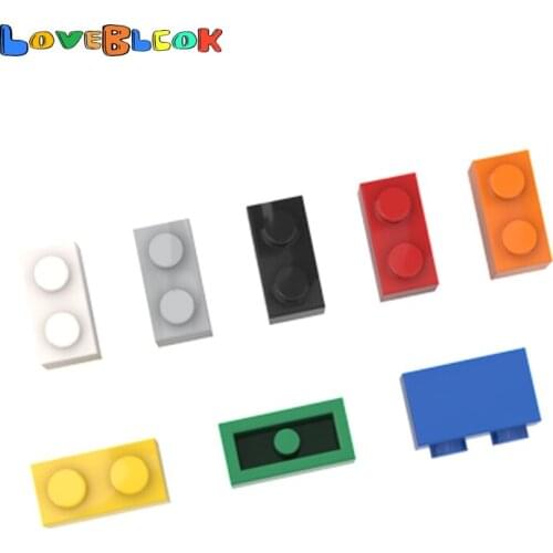 LoveBlock Brick 1x2 Building Blocks Assembles MOC Parts DIY Toys Christmas Gift Creative Educational 3004 For Kids 10pcs/Lot