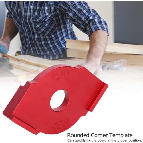 Micrometro Rounded Corner Template Hand-Held Edge Trimmer Engraving Machine Fillet Tools R35-R40 Calibro Digitable Engraving