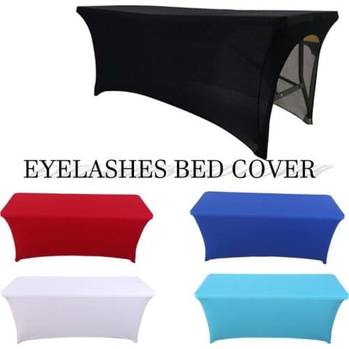Eyelashes Bed Cover Beauty Sheets Elastic Table Stretchable Eyelash Extension Professional Cosmetic Salon Sheet with Hole