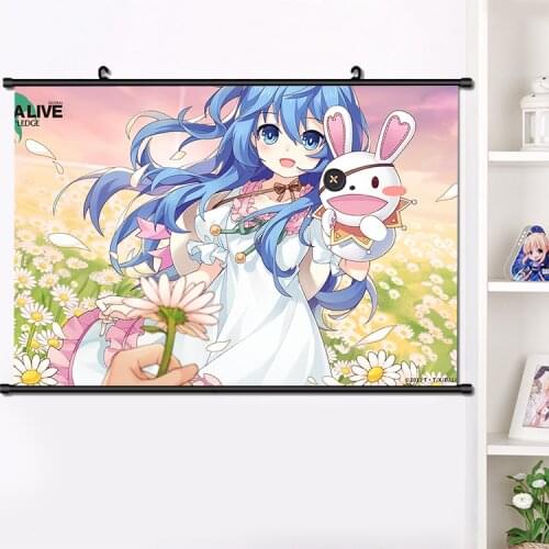 NEW Anime DATE A LIVE Yoshino HD Wall Scroll Mural Hang Painting Poster Home Decor Collectible Decorative Art Gifts 40*60 cm