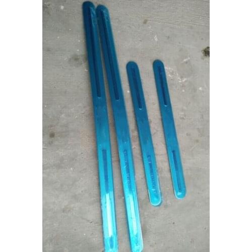 Fit For VW Touran 2011 2012 2013 2014 Stainless Steel Guards Door Sill Scuff Plate Thresholds pedal Car Stickers 4pcs