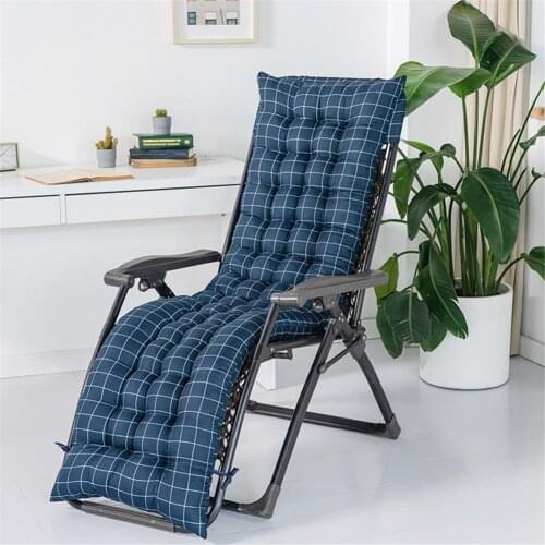 Recliner Cushion Sofa Cushion Soft Thicken Pad Chair Cushion Breathable Washable Sun Lounger Mat For Garden Patio Vacation Relax