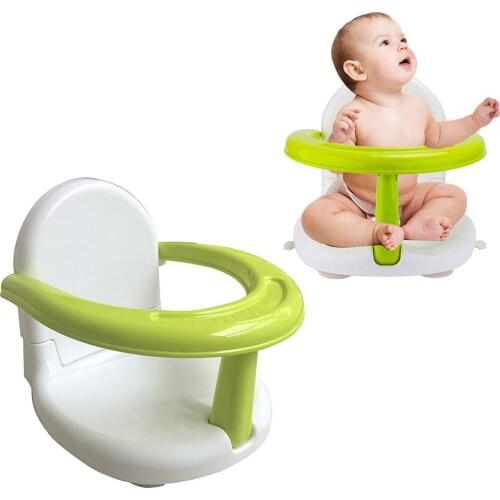 Newborn Tub Seat For Baby Boys Girls Foldable Safety Bath Chair Portable Cute Shape Surround Design Non-slip Seat Baby Care