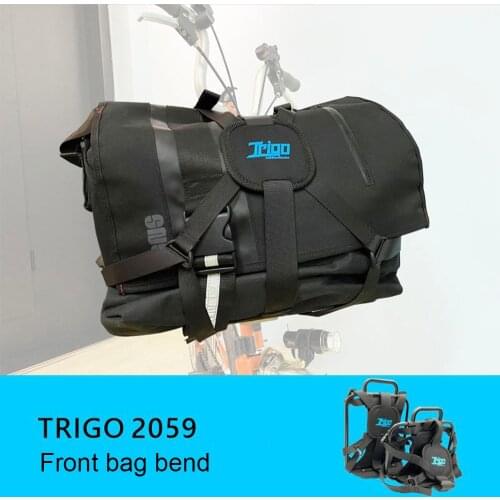 Trigo Bike S-bag Frame Shoulder Backpack Bascket Bag Frames Band Compatible for Brompton 3Sixty Pikes Bicycle Accessories