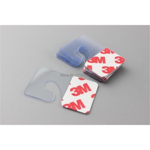 PET hook merchandise box packing bag peg hanger PVC display hook