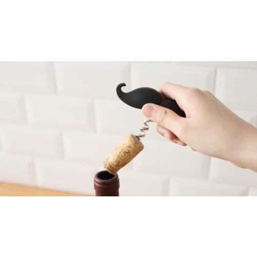 Free shipping new type wine opener mastuche cute wine opener