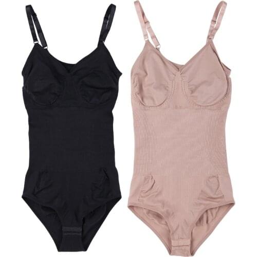 Seamless jumpsuit Adjustable Shoulder Strap body suit for women Black Nude body mujer Stretch Slimming ropa mujer romper bodycon