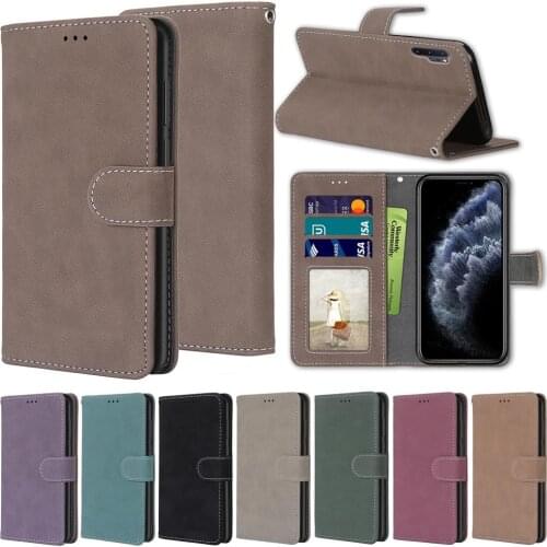 Wallet Case For LG K20 K30 X2 2019 K40S K50S Cover Matte Leather Case For LG K20 2019 Cover Pockets With Card Holder Flip Case