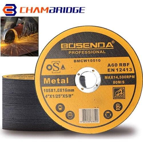 4Inch Metal Cutting Disc Resin Cutting Wheels 105mm Metalworking Tool For Angle Grinder 105x16x1mm 3-50Pcs