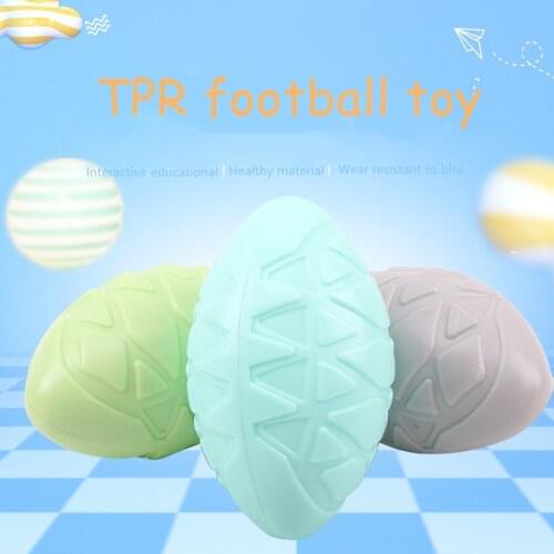 Dog Toys Barbed Football Pet Toys Ball Resistance To Bite Molar Health Toothpaste Chew Toys Teddy Samoyed Dog Supplies