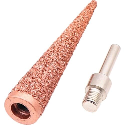 50mm 100mm Tapered Cone Rasp 3 sizes 2" 4" Rasp with Arbor AdaptorGrind Rasp Tungsten Carbide Rasp Fine Grit 1pc Free Shipping