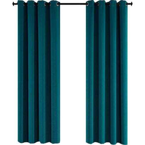 Summer Blackout Curtains For Living Room Window Bedroom Fabrics Ready Made Finished Drapes Blinds Tend