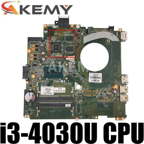 For HP Pavillion 14-P DAY11AMB6E0 SR1EN i3-4030U N15S-GM-S-A2 DDR3 Notebook motherboard Mainboard full test 100% work
