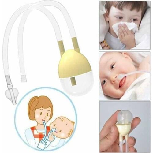 Fashion Baby Safe Nose Cleaner Vacuum Suction Nasal Mucus Runny Aspirator