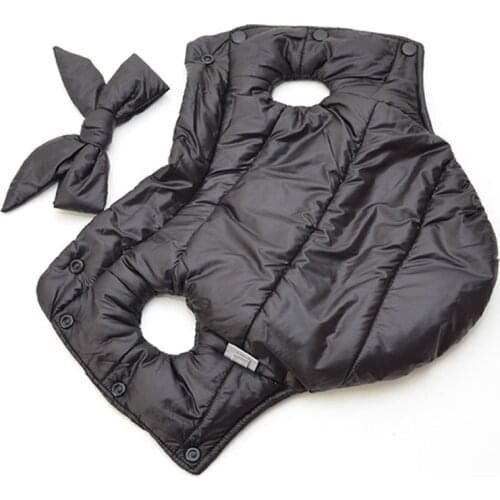 Pet Clothing Dog Vest Coat Down Jacket Winter Dog Clothes Bowknot Pet Outfit Cat Puppy Poodle Bichon Schnauzer Costume Apparel
