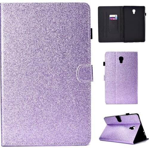 SM-T590 SM-T595 Case For Fundas Samsung Galaxy Tab A 10.5 2018 T590 T595 Cover Bling Shining Tablet Shell Wallet Card Slots +Pen
