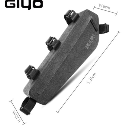 GIYO bike bag waterproof triangle bag bike riding equipment bag saddle bag for bicycle cycling