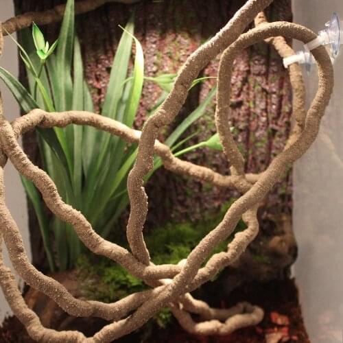 Small Animal Bend-A-Branch Jungle Climber Vines Habitat Decor for Climbing, Chameleon, Lizards, Gecko, Snakes