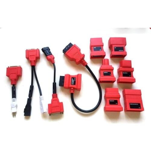 10pcs For AUTEL DS708 Diagnostic Instrument Tool Connector Cable OBD Plug For Honda Nissan Mazda