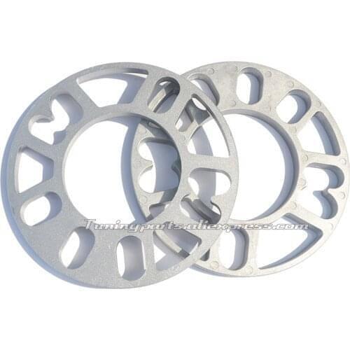 2pcs PCD 4x98 4x100 4x108 4x114.3 5x100 5x105 5x108 5x112 5x114.3 5x120 3mm Car Hub Centric Wheel Spacer