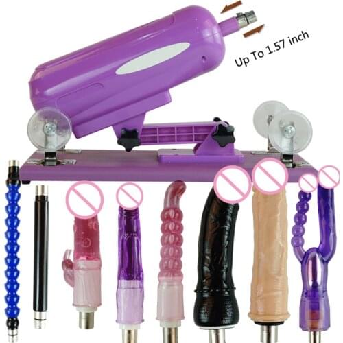 FREDORCH Automatic Sex Machine Gun with Black Big Dildo, Sex Machine for Women,Sexual Machine flexible with 8 Accessories